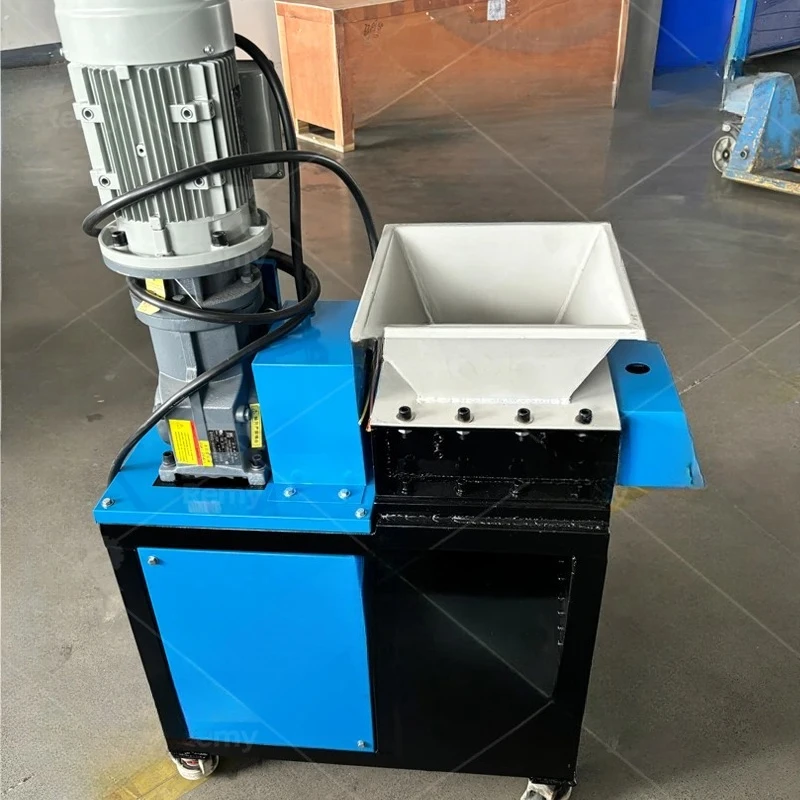 

Small Mini Industrial Twin Two Double Shaft Wood Biomass Textile Glass Recycling Crushing Crushers Shredding Shredder Machine