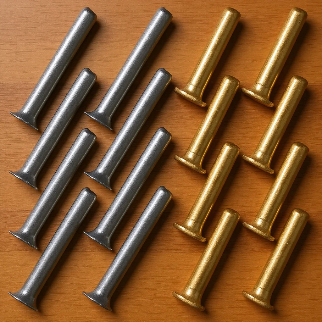 

16pcs Umbrella Support Rivets for Rib Restoration Lightweight Fasteners for Threefold Umbrella Repair Tools