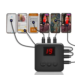 Schermo Auto Clicker Mobile Live Likes Physical Snap Mute TikTok Connector Smart Touch Screen artefatto