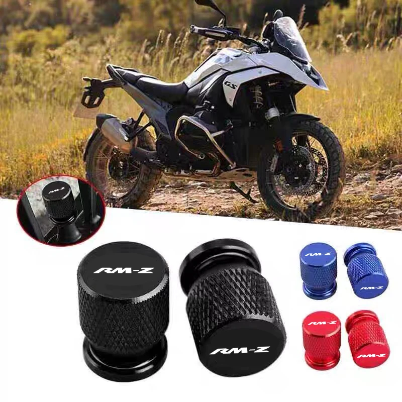 

Motorcycle Aluminum Wheel Tire Valve Stem Caps Cover For SUZUKI RMZ250 RMZ450 DRZ400SM RMZ 250 450 DRZ 400 2004-2008 2010-2016