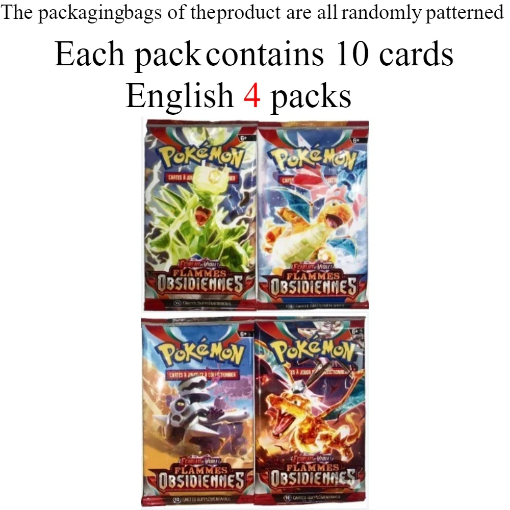 40/360 Stuks Doos Pokemon Kaart Scarlet & Violet Prismatische Evolutions Engels Booster Battle Carte Trading Collection Kaarten game card