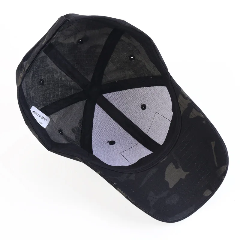 Outdoor Camouflage Hat Baseball Caps Simplicity Tactical Military Army Camo Hunting Cap Hats Sport Cycling Caps Camo Hat Unisex