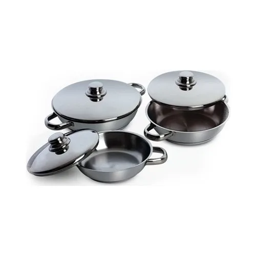 Of gulsan Çakır 6 Piece Omlet Set Steel Cap