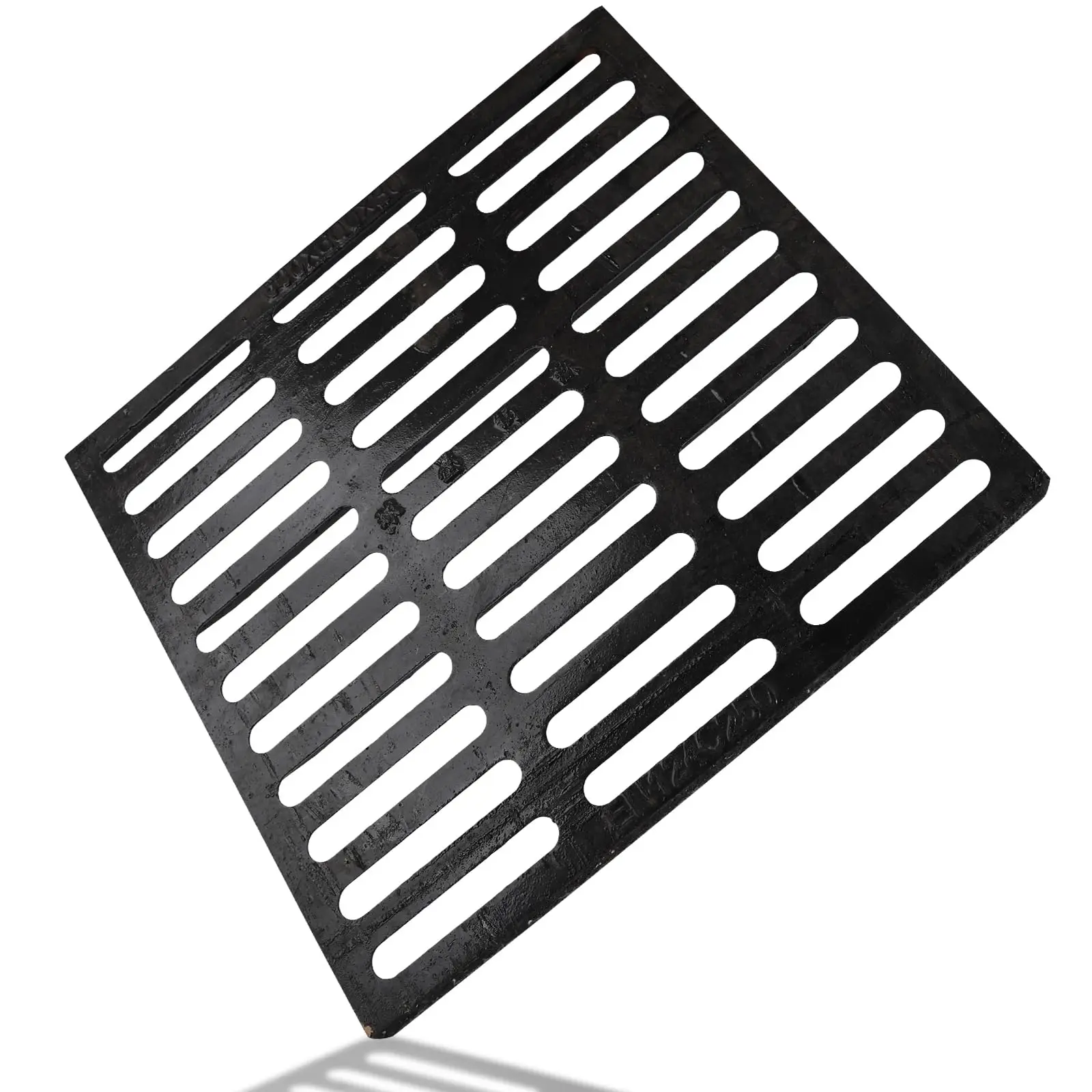 

Ductile Iron Drain Grate 24x24 Inch Heavy Duty Square Floor Drain Cover Black