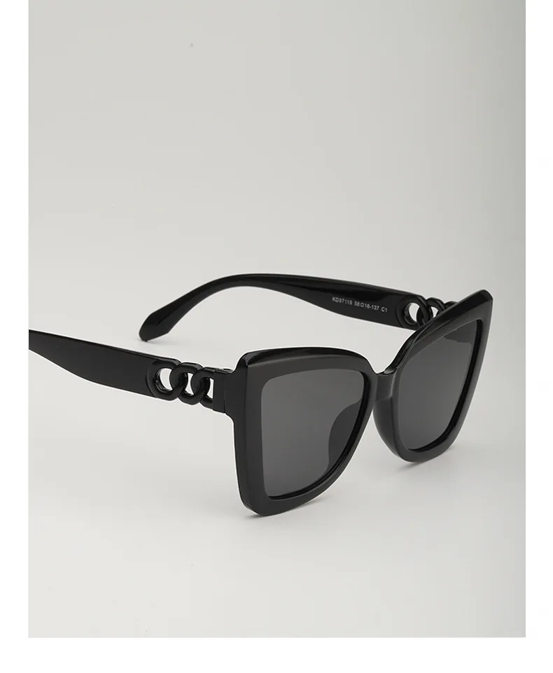 Großen Rahmen Vintage Quadrat Sonnenbrille Frauen Männer Cat Eye Sonnenbrille Brillen Goggle Quadrat Männlich Weiblich Rechteck Sonnenbrille ﻿ – Detail 6