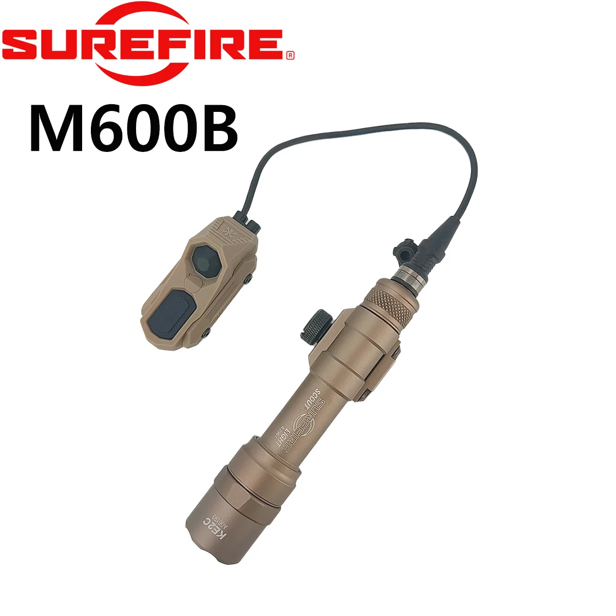 Surefire M600 M600C M300 Taktische Taschenlampe für AR15 Gewehr Airsoft Jagd Aisoft Gewehr Scout Light Axon Dual-Funktionsschalter