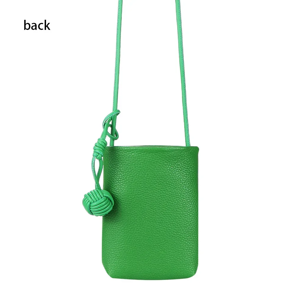 Stedelijke Meester Mini Mode Effen Kleur Crossbody Tassen Echt Lederen Mobiele Telefoon Tas, Luxe Designer Schouderportemonnee 1613