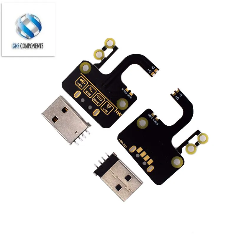 10pcs/lot USB Adapter Expansion Board Module Fr Raspberry Pi Type-A Connector Zero/Zero W/Zero WH USB Interface Electronic Board