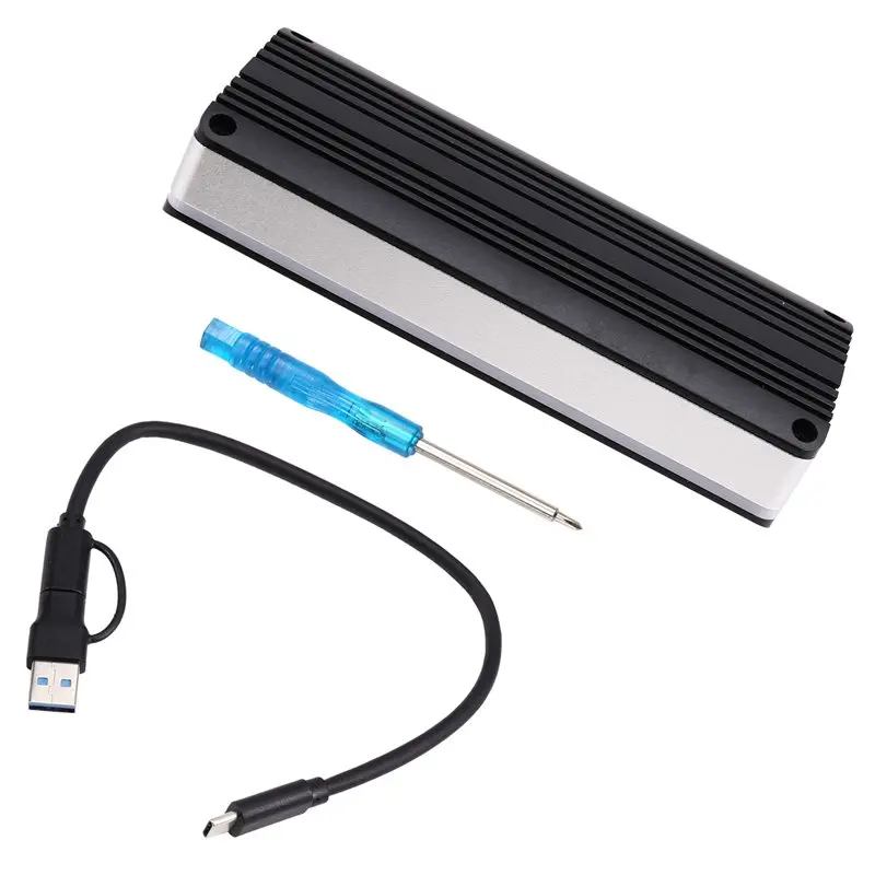 

【Обязательно к покупке】Корпус для SSD-накопителя, совместимый с ноутбуками Mac Book Pro, Air, Mini, iMac — интерфейс Thunderbolt 3.2, скорость 20 Гбит/с, дизайн RGB.