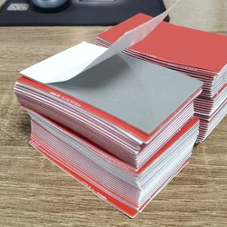 Ruban adhésif double face gris, mousse de caoutchouc, surface de collage de bain, bureau astronomique, 84x53x10/15mm, 5/1.15