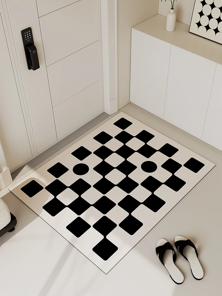 

New Arrivals Door Mat Entrance Mat Cuttable Non-maintenance Anti-slip Door Rug No Waing Required Easy Care Home Decor