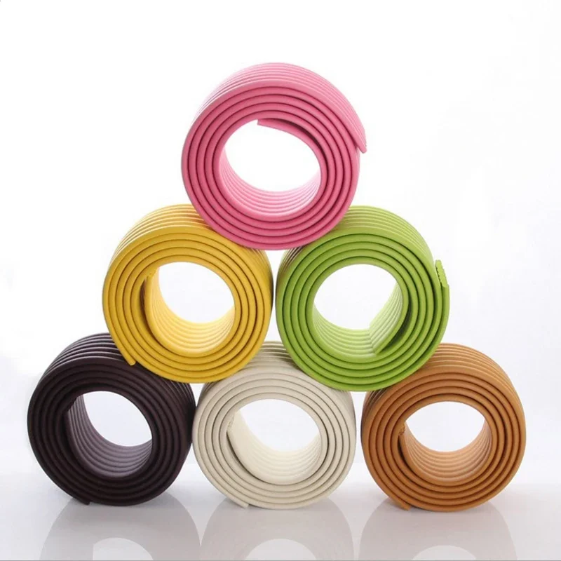 Baby Safety Products Environmentally Friendly Soft Super Elastic NBR Thicken  Crash Bar Table Corner Wall  Protector