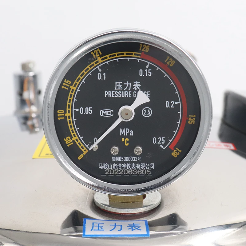 COOFULL Portable High-Temperature Laboratory Sterilizer for Small-Scale Sterilization  Autoclave Dental for Lab Supplies