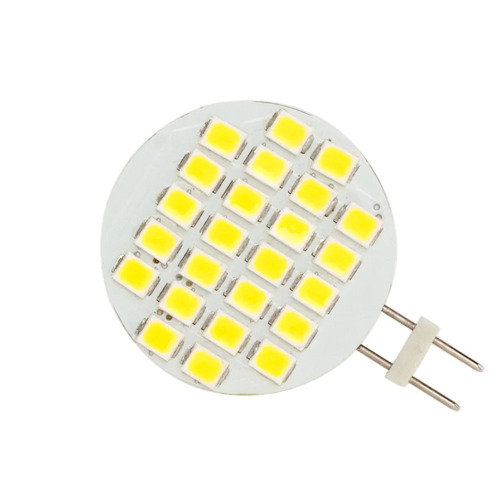 G4 LED Landscape Light 24LED Highpower 2835SMD 35W 40W Equivalent 360LM 12V 24V RV Camper Cabinet Dome Light High CIR85 1pcs/lot