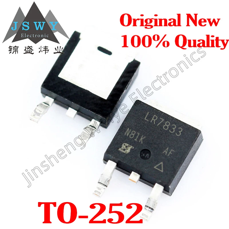 

(20-50PCS) IRLR7833PBF IRLR7833 TO-252/N-Channel MOSFET Chip/Original Import/In Stock/Fast Shipping