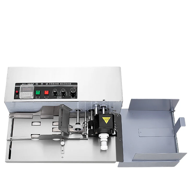

MY-380F Printer Marking machine printer machine Thickness Coding Machine Produce Solid Dry Ink Roll Coding Card Bag Date