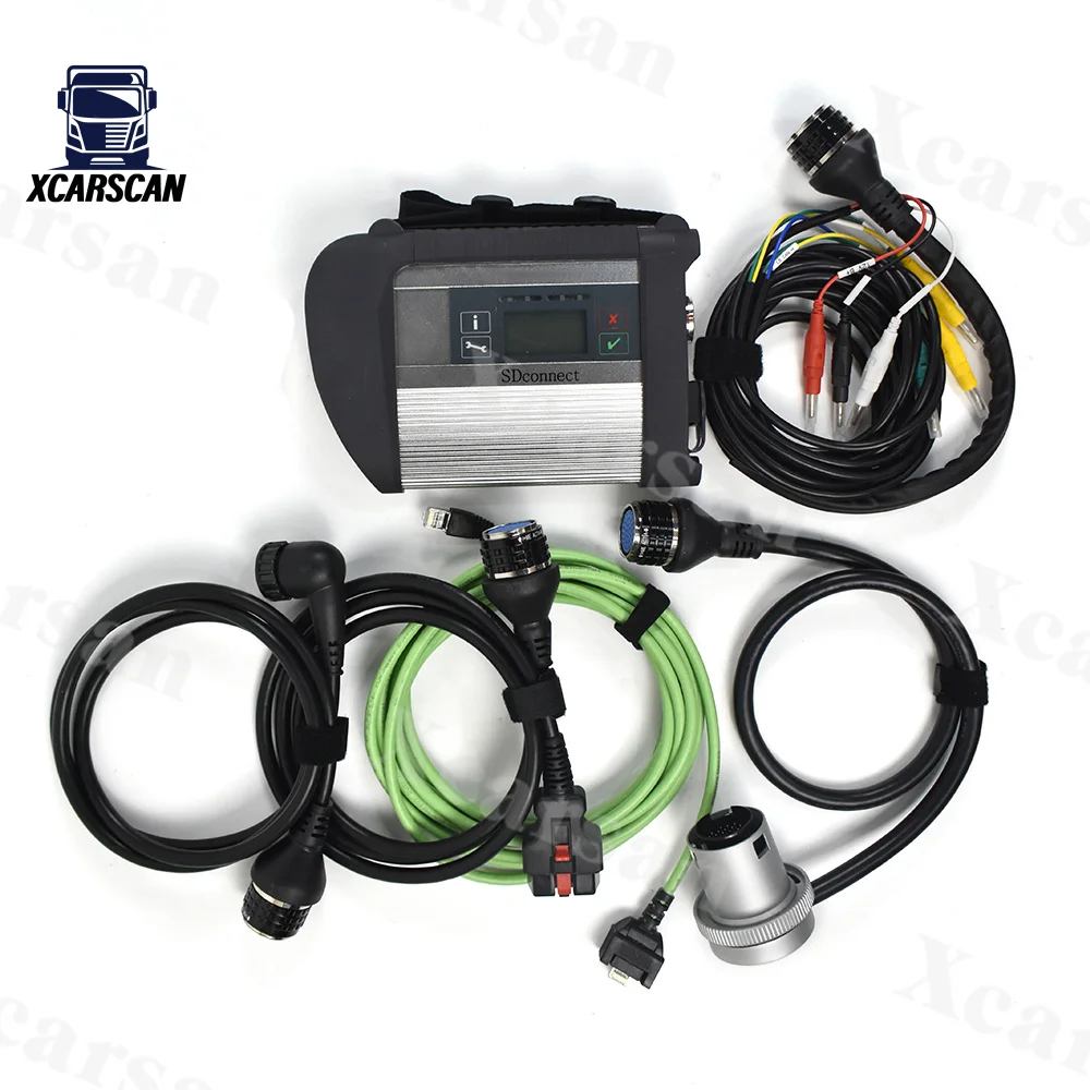 Xentry MB STAR C4 Full Chip SD Connect Compact C4 DOIP Car Truck software Multiplexer For Benz C4 Diagnostic Tool