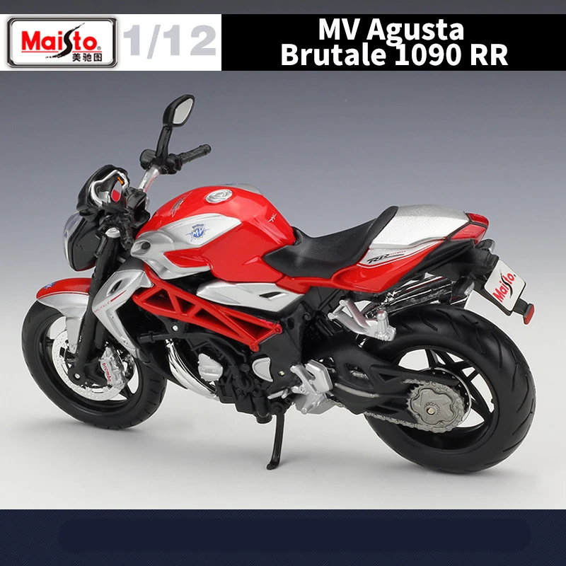 Maisto 1:12 MV Agusta Brutale 1090RR Alloy Motorcycle Model Diecast Metal Toy Motorcycle Model Simulation Collection Kids Gifts