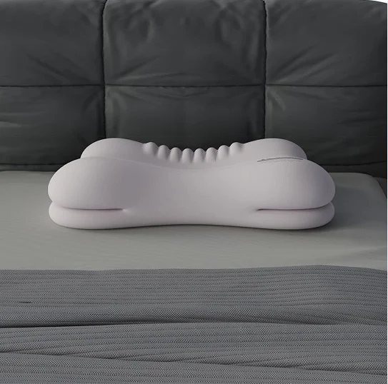 Ergonomisch traagschuimkussen voor alle slaapposities, ondersteuning met meerdere zones, nuldruk, diepe slaap, verlichting van nekpijn