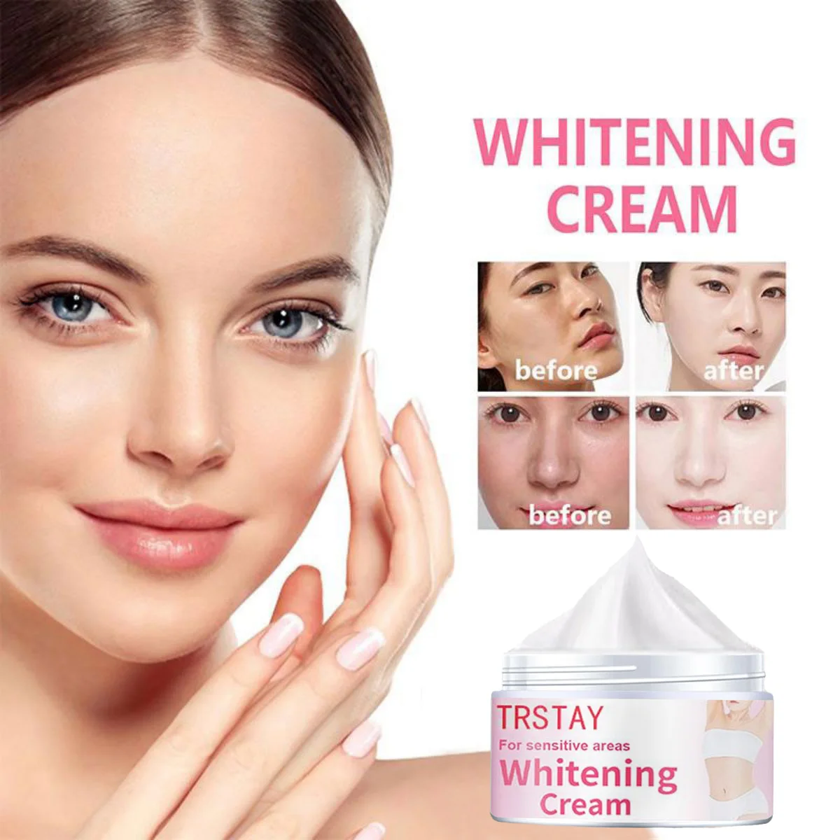 

Newest Moisturizing Lightening Melanin Skin Cream Whitening Body Care Creams Repair Skin Care Set Collagen Face Skin Cream