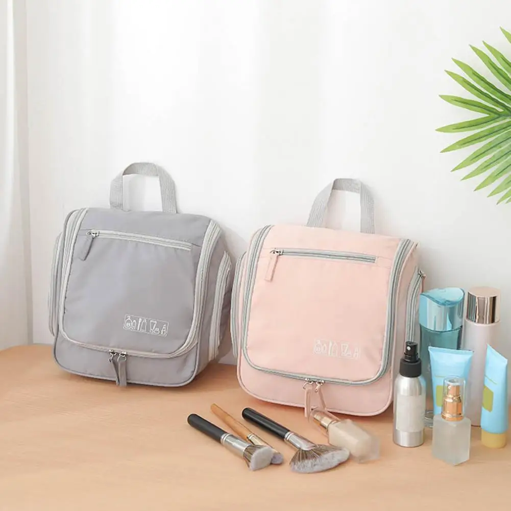 Toiletry Organizer with Hanging Hook Portable Toiletry Case Travel Toiletry Bag with Hanging Hook Waterproof for Business