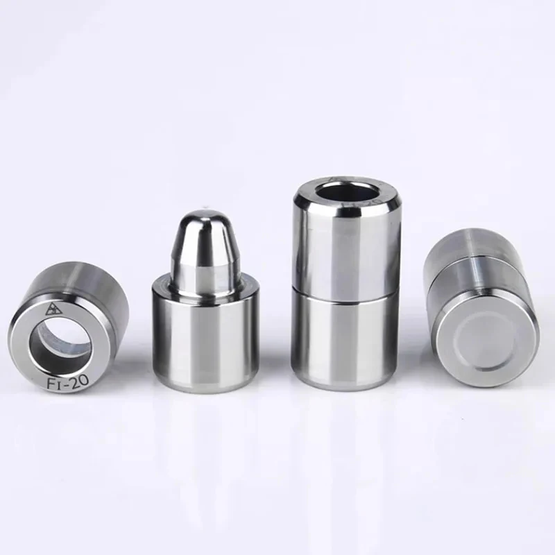 2PCS Rubber Silicone Tapered Interlocks, SUJ2 Round Locating Units Guide Post Guide Sleeve