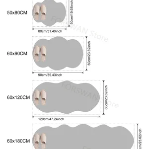 Forswwan Soft Ram Skin Thảm, Bìa ghế dễ thương, Tóc dài, Thảm phòng ngủ trẻ em, Lông có lông, Thảm có lông 12 Da thảm bán hàng chính - №10