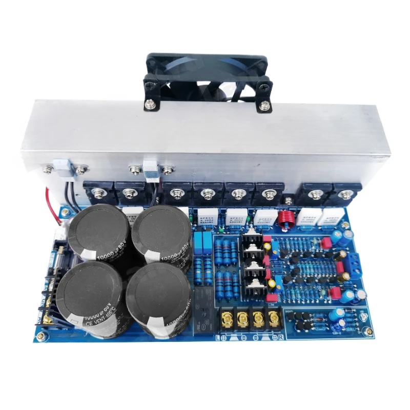 Dual Channel 4S600W Hi-fi Audiophile Amplifier Board Home Upgrade Output Short Circuit Protection