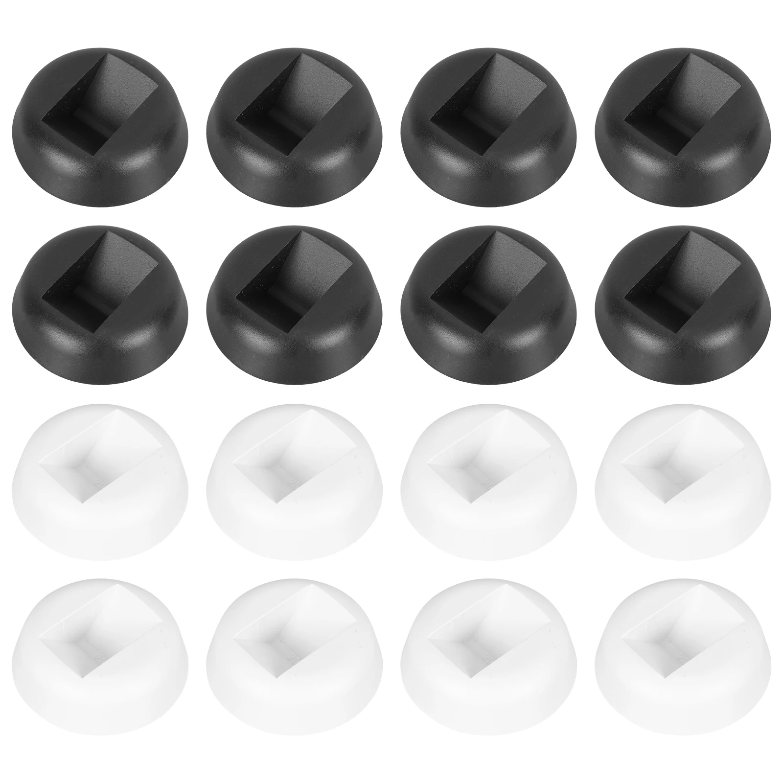 

24 Pcs Display Box Cabinet Base Floating Holder Creative Necklaces Case Jewelry Rack Durable Plastic Practical Stand