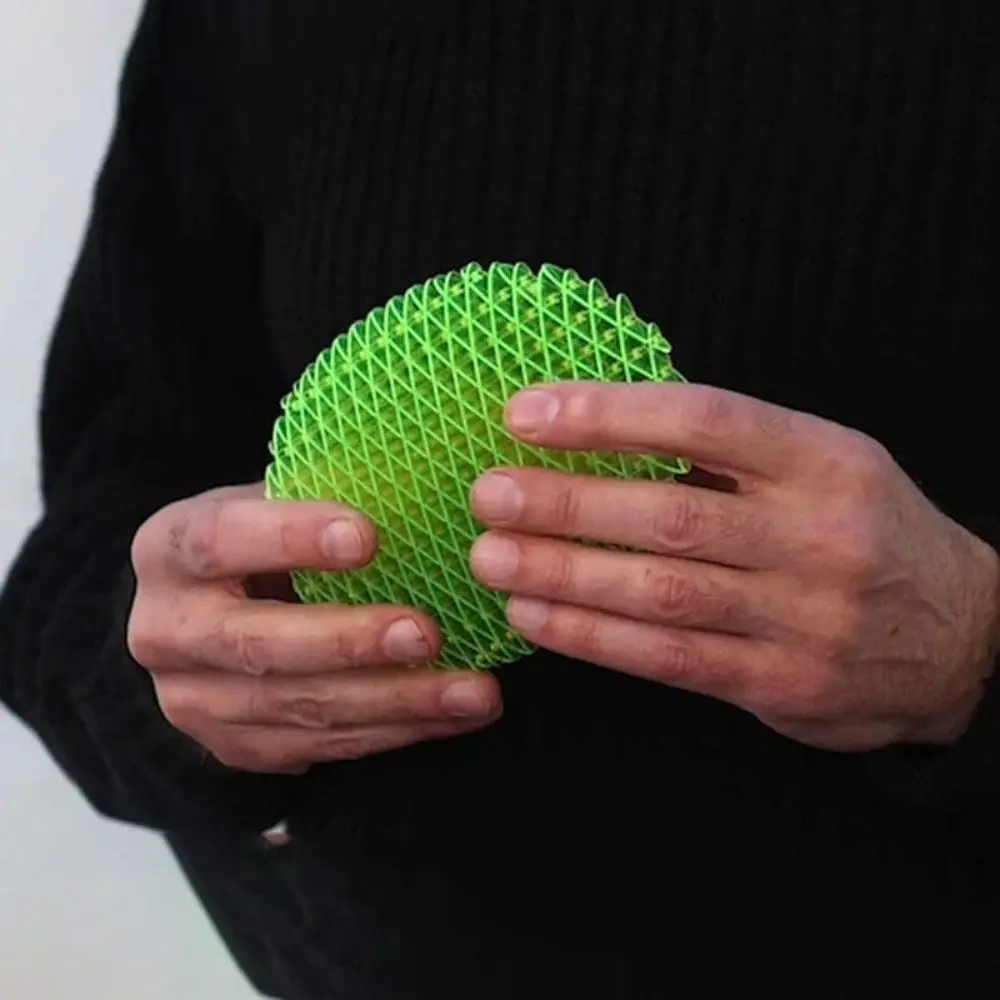 Verme di plastica Big Fidget Toy sollievo dall'ansia da Stress sensoriale ottimo regalo per ADHD giocattolo a vite senza fine che trasforma lo Stress