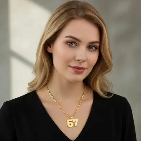 67 colar moda punk A-Z etiqueta inicial carta pingente de aço inoxidável colares para homens mulheres jóias sportsmanship presente r9c0