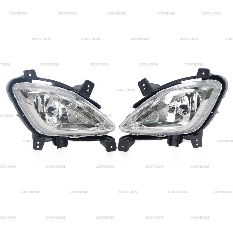 Car DRL Driving Light Front Bumper Fog Lamp Fog Light Headlight For HYUNDAI I10 2011 2012 2013-2017 92201-0x100 92202-0x100 - Image 3