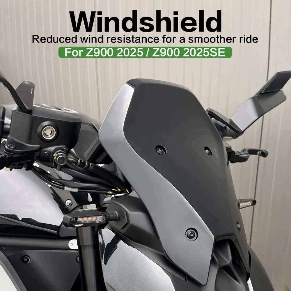

Z900SE Z900 2025 Touring Windshield Wind Deflectors Visor For Kawasaki Z 900 SE Z900 2025 Motorcycle Windscreen Protection Cover