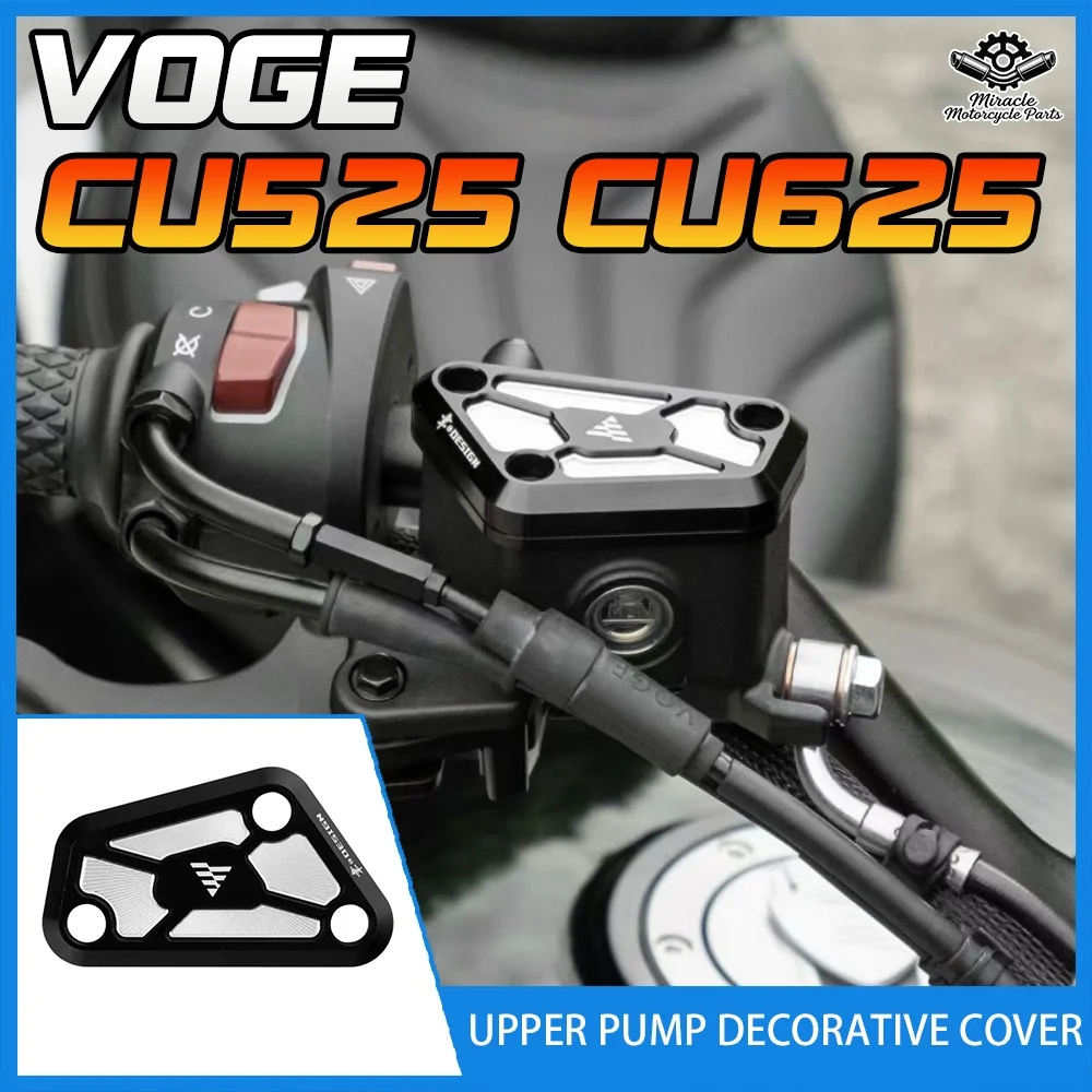 

Aluminum alloy CNC-machined pump top cover accessory for VOGE CU625/CU525 retrofit pump top cover
