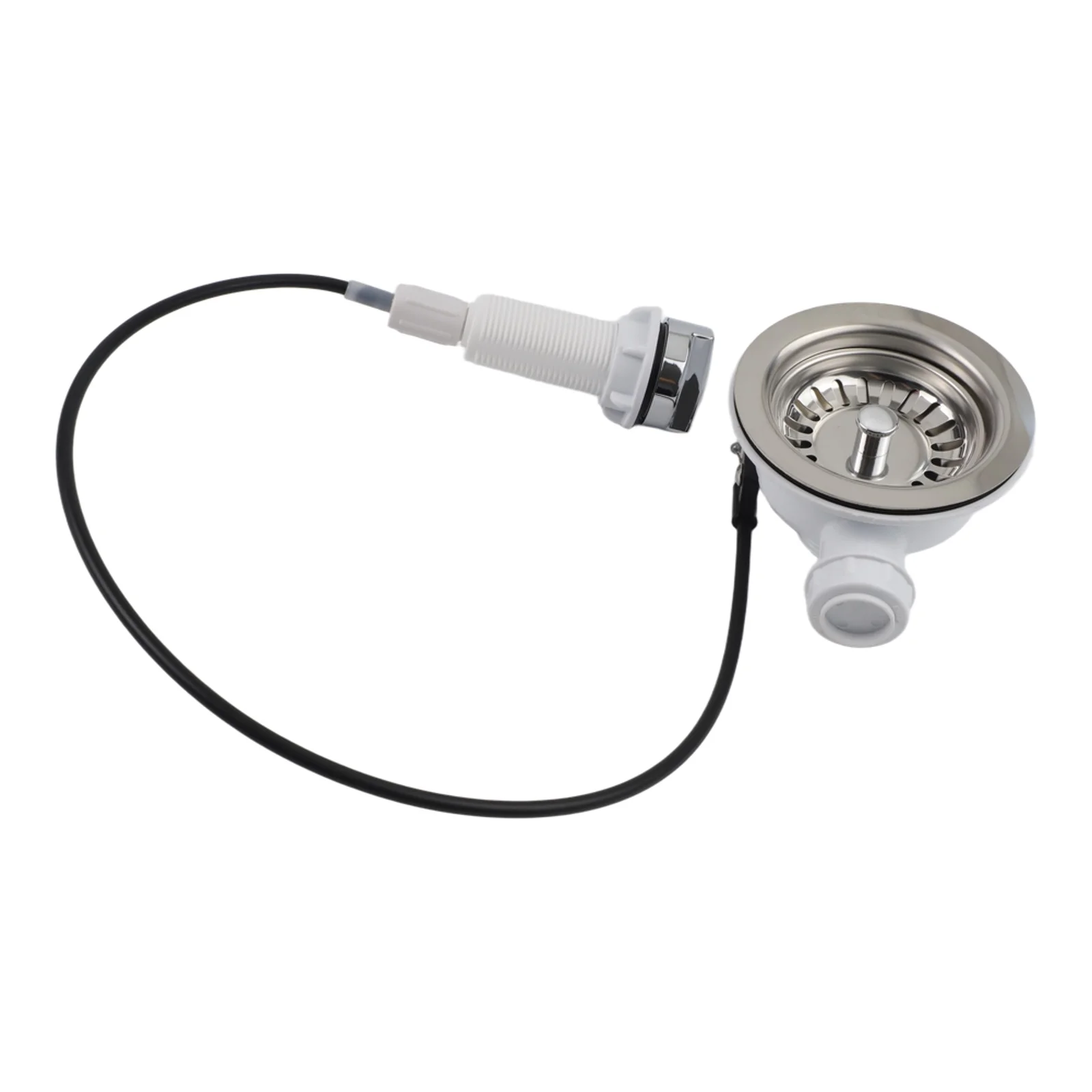 Cable Control Sink Strainer Cable Controller As Shown Sewer Filter Effective Filtration System Effortless Water Control