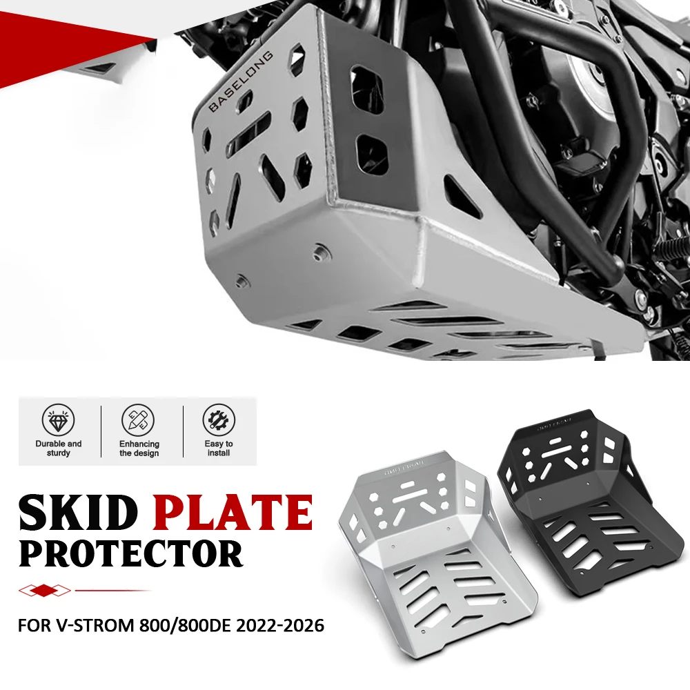 

For Suzuki V-Strom 800 / 800DE 2022-2023-2024-2025-2026 Motorcycle Skid Plate Lower Engine Guard Base Chassis Cover Protection