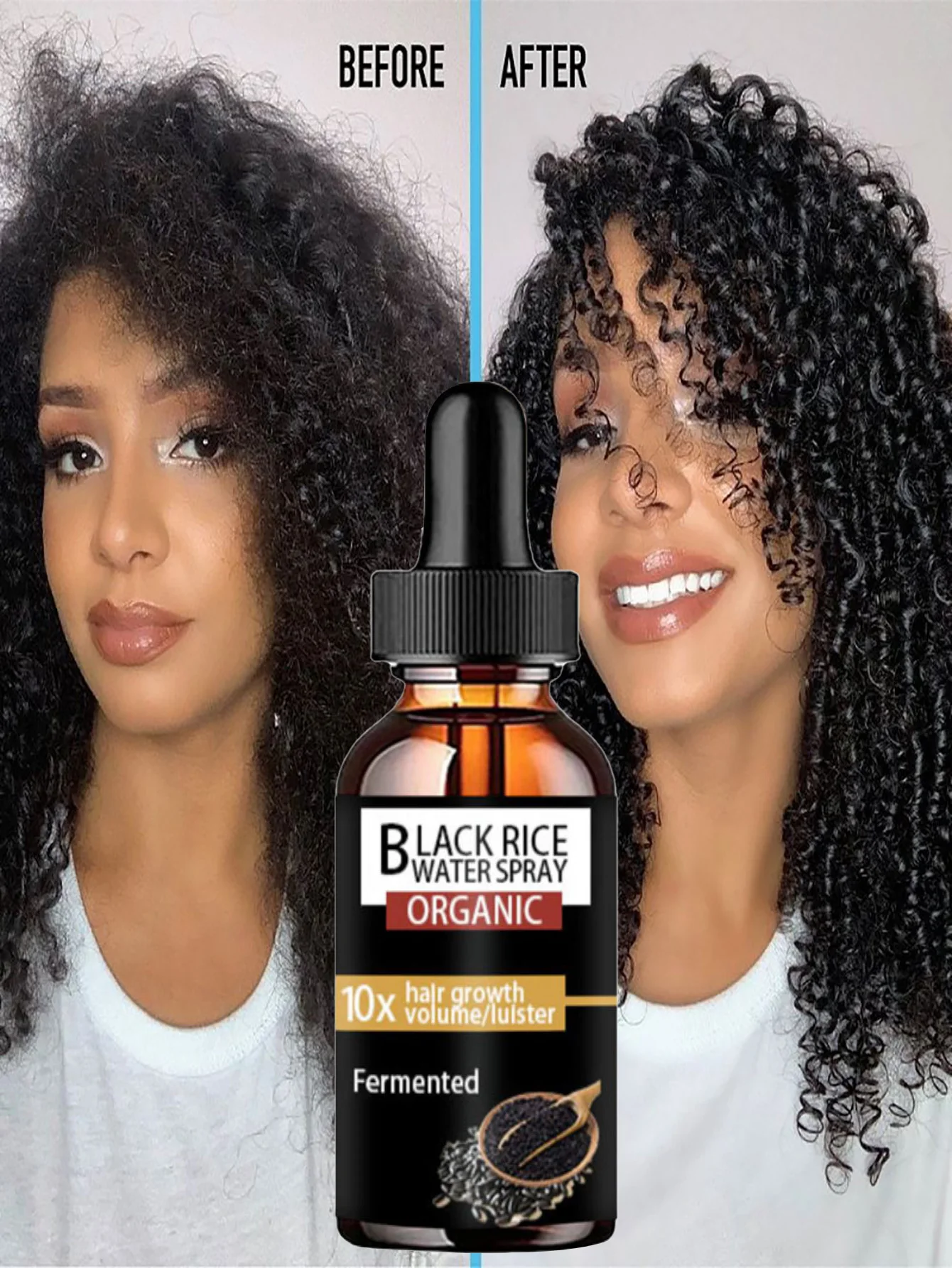 2022 New Hair Growth Oil for Black Women Serum Thick Long Hair Powerful Beard Growth Serum