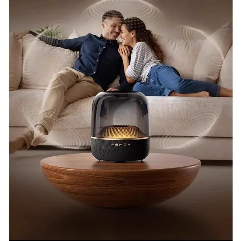 2025 New Hamanton Card Bluetooth Speaker Glass Super Subwoofer High Sound Quality Desktop Computer Speaker