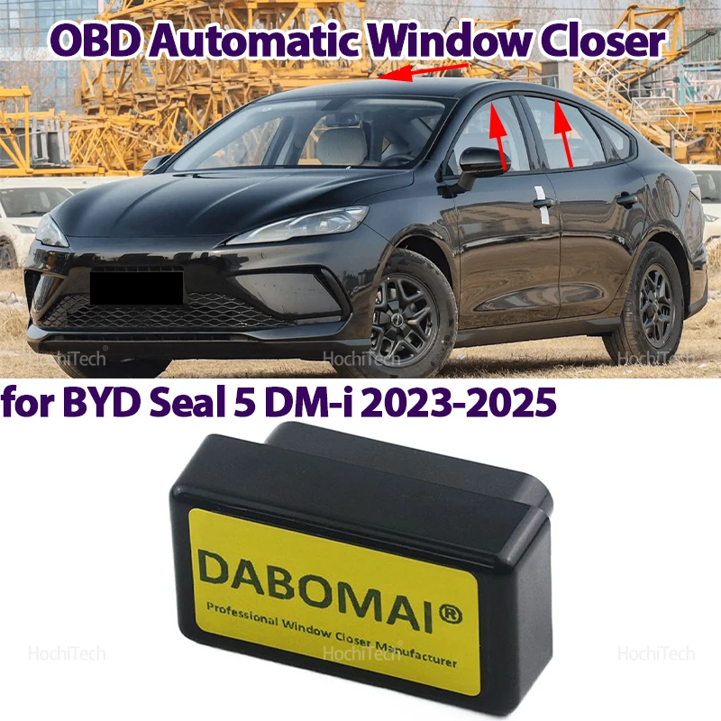 

Модуль интеллектуального закрытия окон автомобиля OBD для BYD Seal 5 DM-i HA6 2023 2024 2025 с автоматическим управлением