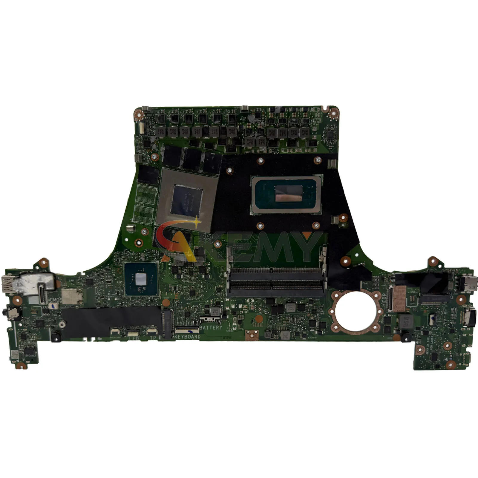 For ASUS H7600HM W7600H5A W7600H3 J7600H3A J7600H5A J7600HM Laptop Motherboard i7-11800H W-11955M RTX-A3000/V6G 100% Tested OK