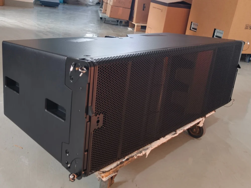 3 Way Dual 12 Inch Bi-amp High Spl Large Scale Professional Speaker Line Array System