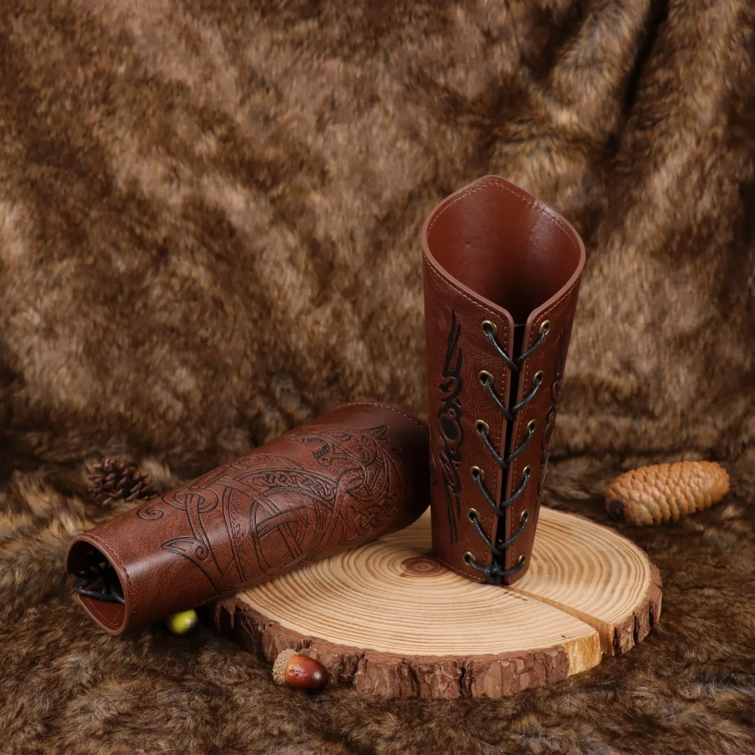 القرون الوسطى درع الرجال تأثيري Armguard الذراع دعامات الدانتيل متابعة الفايكنج القراصنة فارس معصمه براكر Steampunk اكسسوارات تأثيري الدعامة