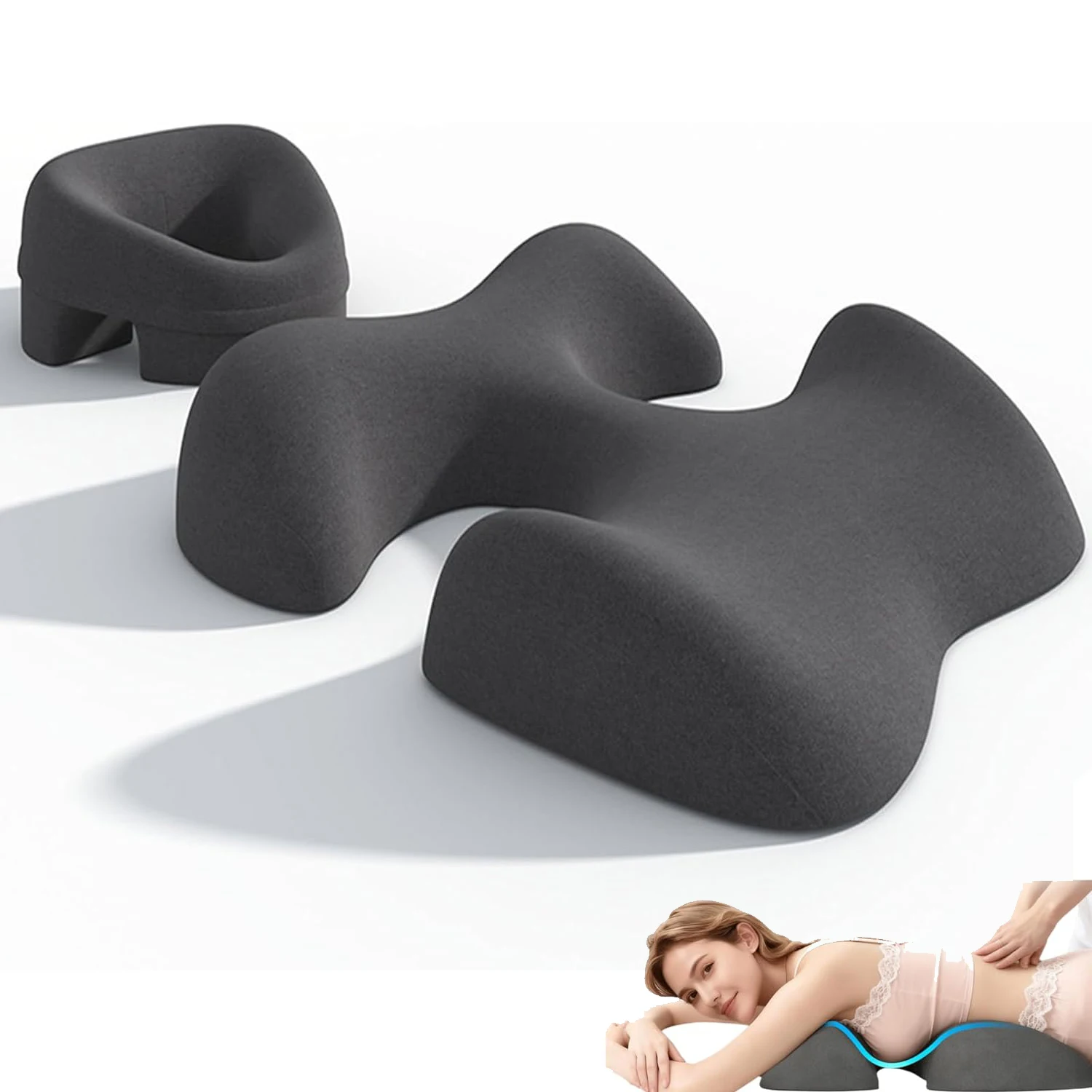 Massage Face Chest Pillow Cushion Dedicated Breast, Detachable Washable Breast Pillow for Massage, Massage Bolster Face Down