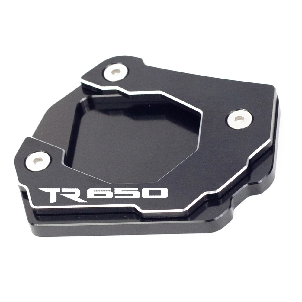 side stand foot extension sidestand enlarger pad plate for Husqwarna TR650 TR 650 Terra / Strada 2012 2013 2014 2015