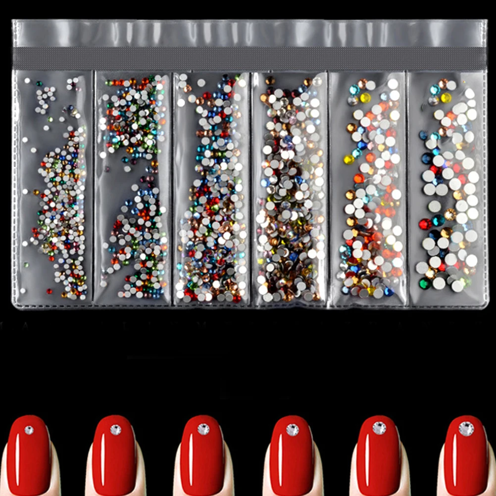 1364 pezzi di decorazioni per nail art con trapano ad acqua, forniture per manicure fai da te uniche per donne e ragazze, accessori per strass per nail art