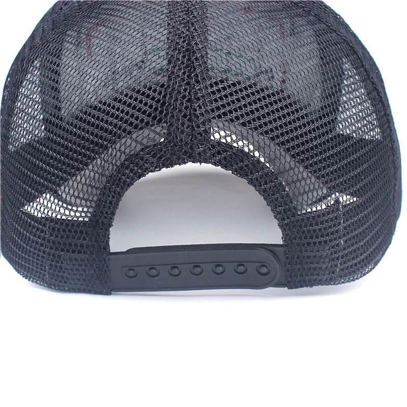 Spring And Summer New Mesh Embroidery Letter Awesome Baseball Cap Women\'s Baseball Cap Mesh Hat Men\'s Outdoor Sunscreen Cap
