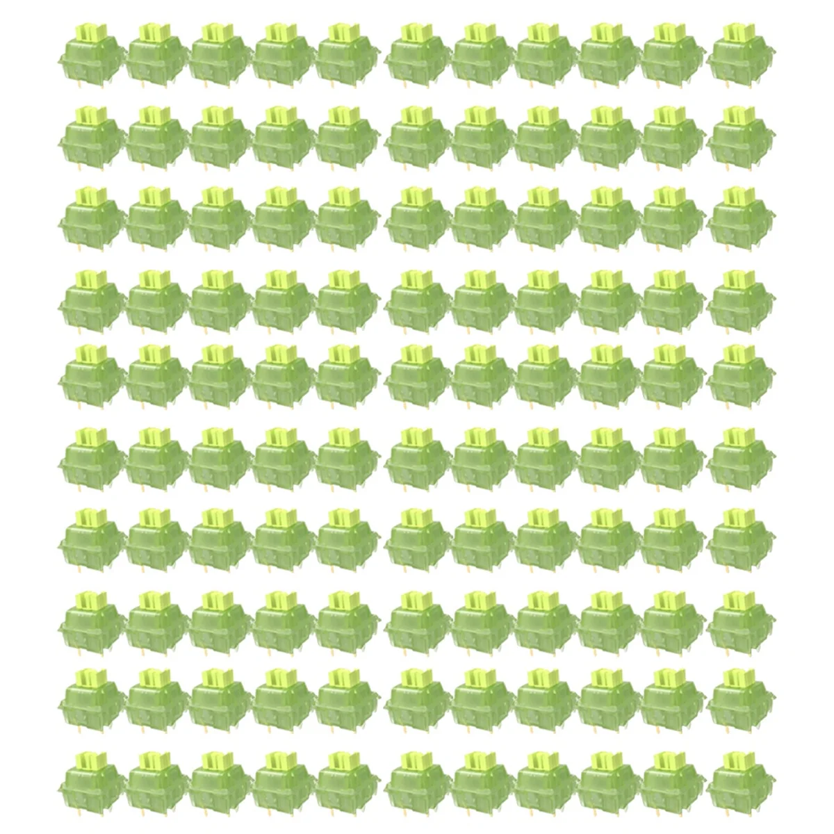 Keyboard Taktil Linier 110 Buah Sakelar V3 Sakelar Senyap Berpelumas Keyboard Mekanis Linier