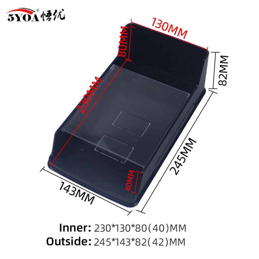 

5YOA водонепроницаемый чехол для 7 "8 дюймов, универсальный уличный атмосферостойкий видеосистема контроля доступа, защита от солнца и дождя, пыли