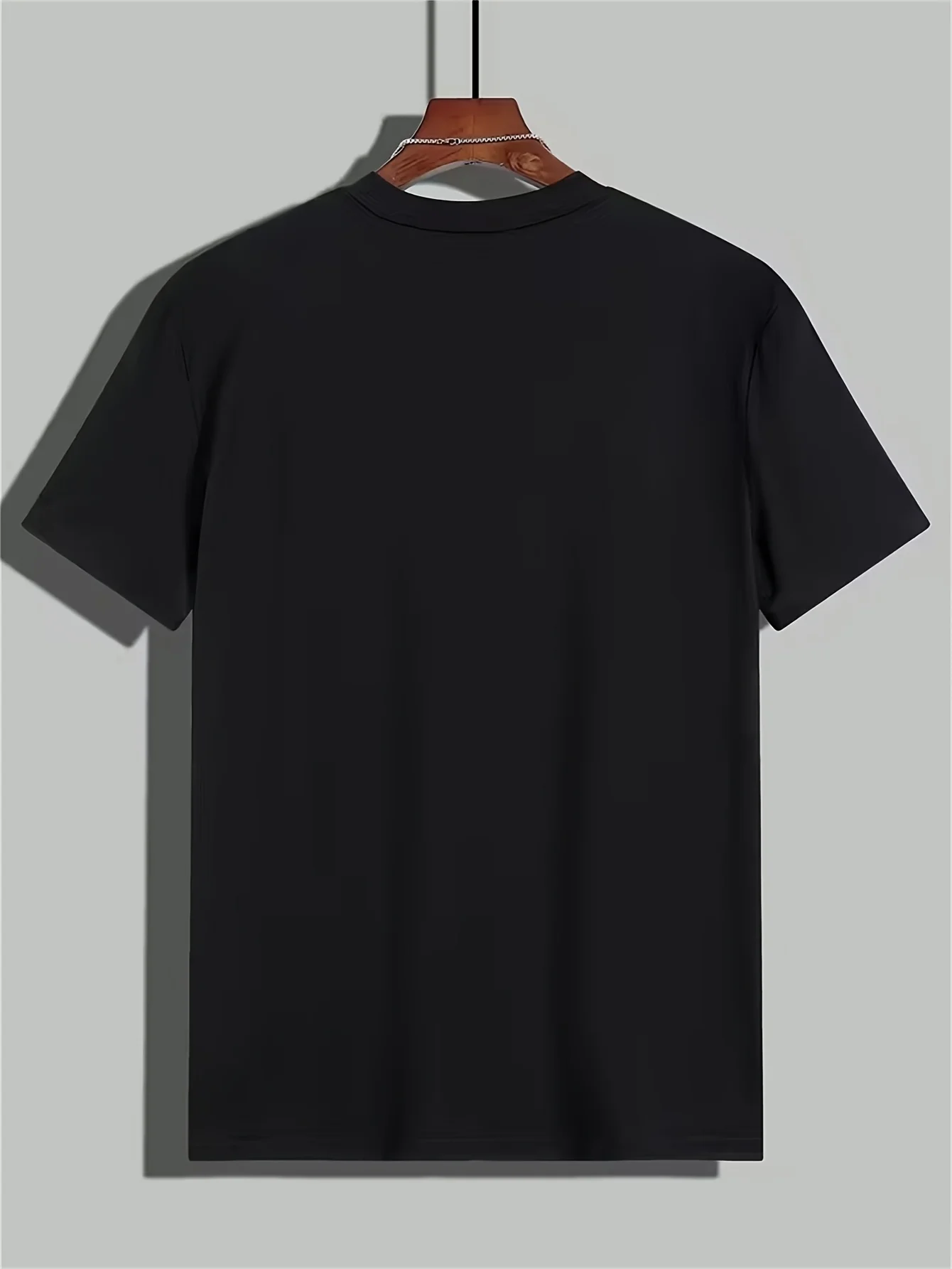 Electronic Technology Houst Men's Retro Pattern Slightly Fashionable Casual Comfortable Unisex 2026 Summer T-Shirt