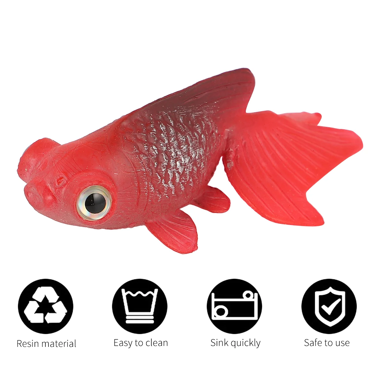 

Fish Tank Landscaping Simulation Luminous Goldfish Playground Decoration Aquarium Artificial Shine Hospital Ornament Silica Gel